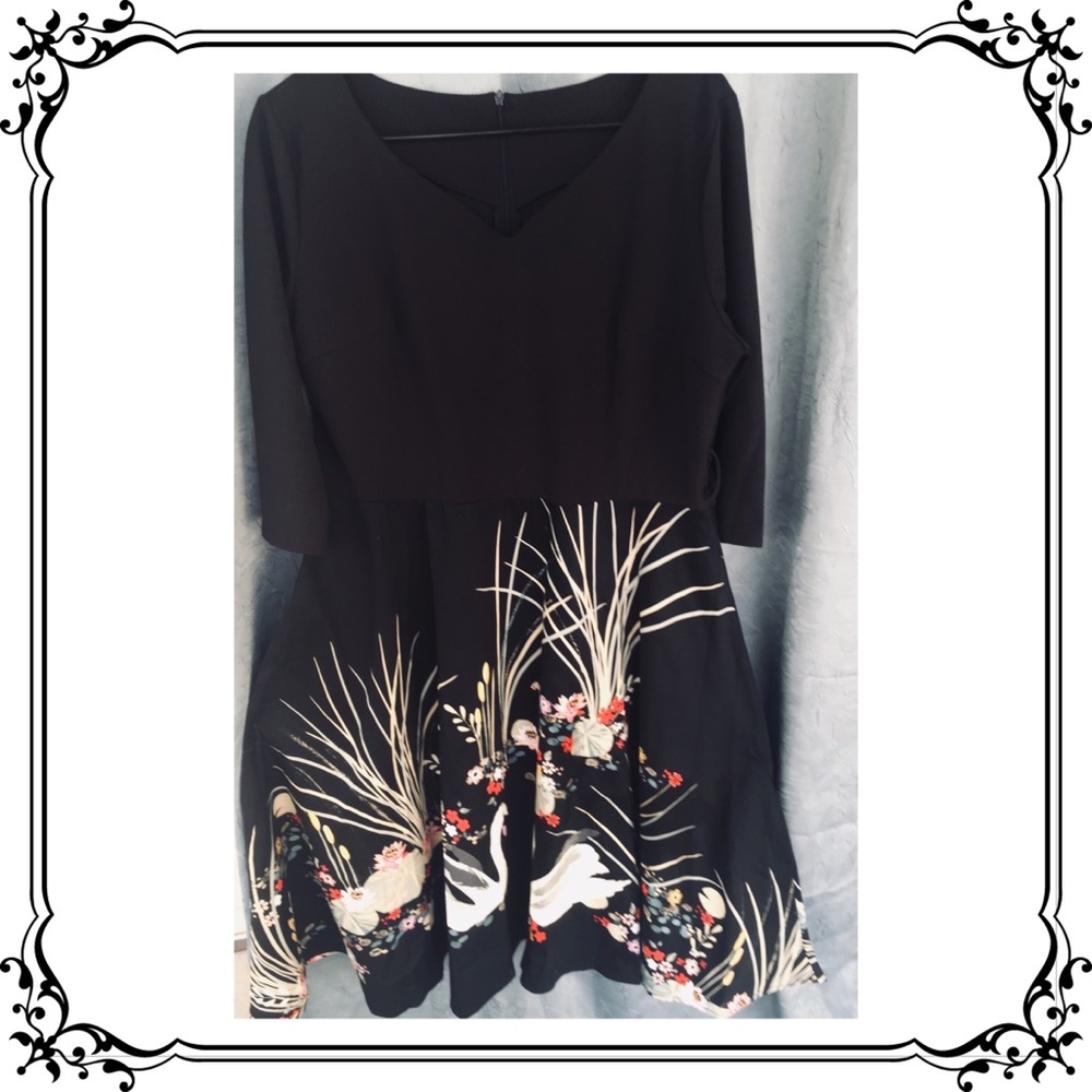 Vintage Style 1950s Party Dress